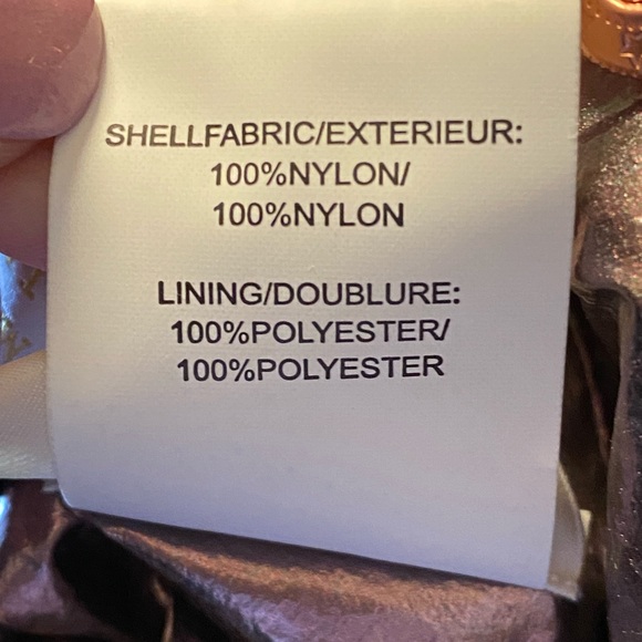 Ramy Brook Julian Reversible Jacket Faux Fur& Rose Gold Metallic Bomber Small - Picture 13 of 14